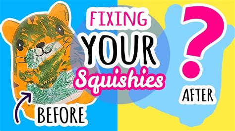 me squishy makeovers|fixing squishies new videos.